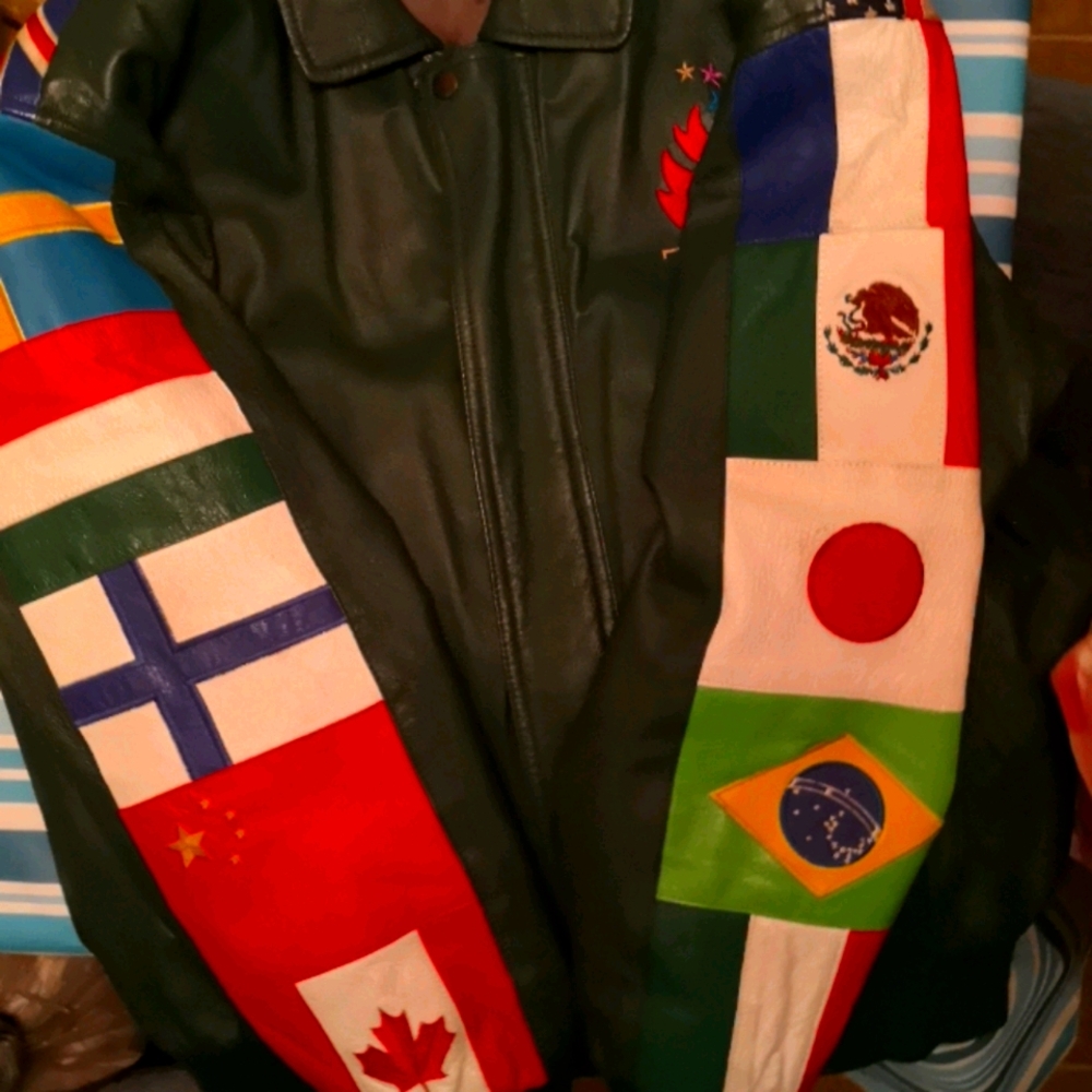 1996 Atlanta Olympics Leather Jacket